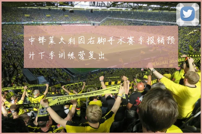 中锋莱夫利因右脚手术赛季报销预计下季训练营复出